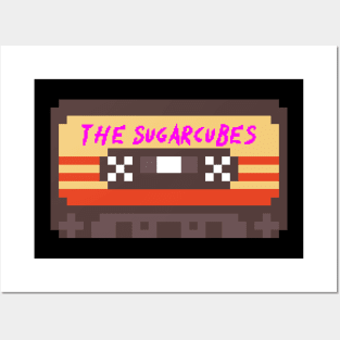 The Sugarcubes 8bit Cassette Tape Posters and Art